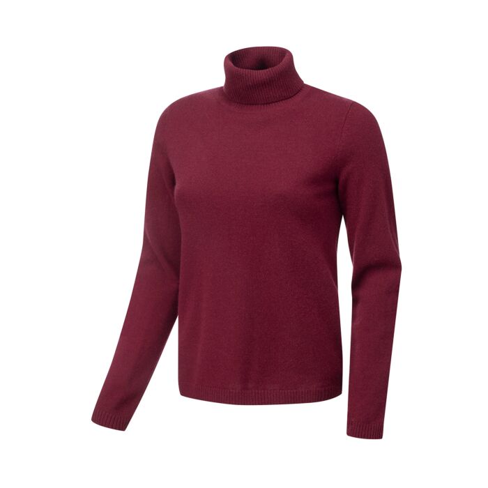 Rollkragenpullover Damen aus Kaschmir Gots von Enrico Rosselli