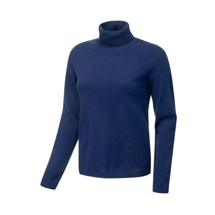 Rollkragenpullover Damen aus Kaschmir Gots von Enrico Rosselli