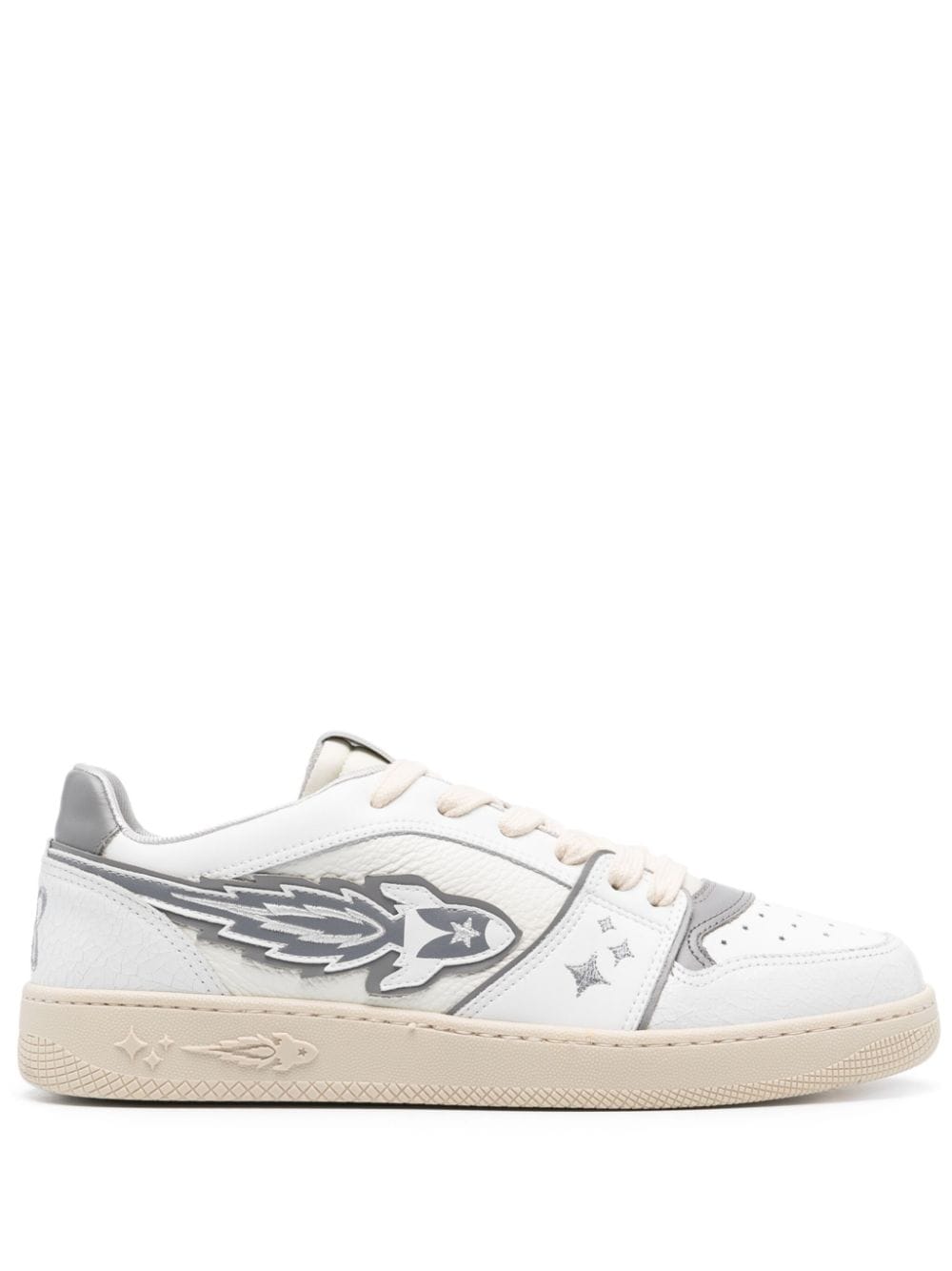 Enterprise Japan EJ Rocket panelled sneakers - White von Enterprise Japan