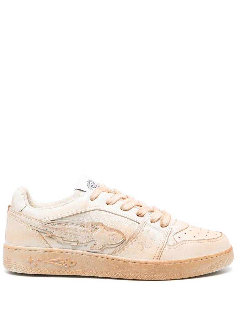 Enterprise Japan Rocket calf-leather sneakers - Neutrals von Enterprise Japan