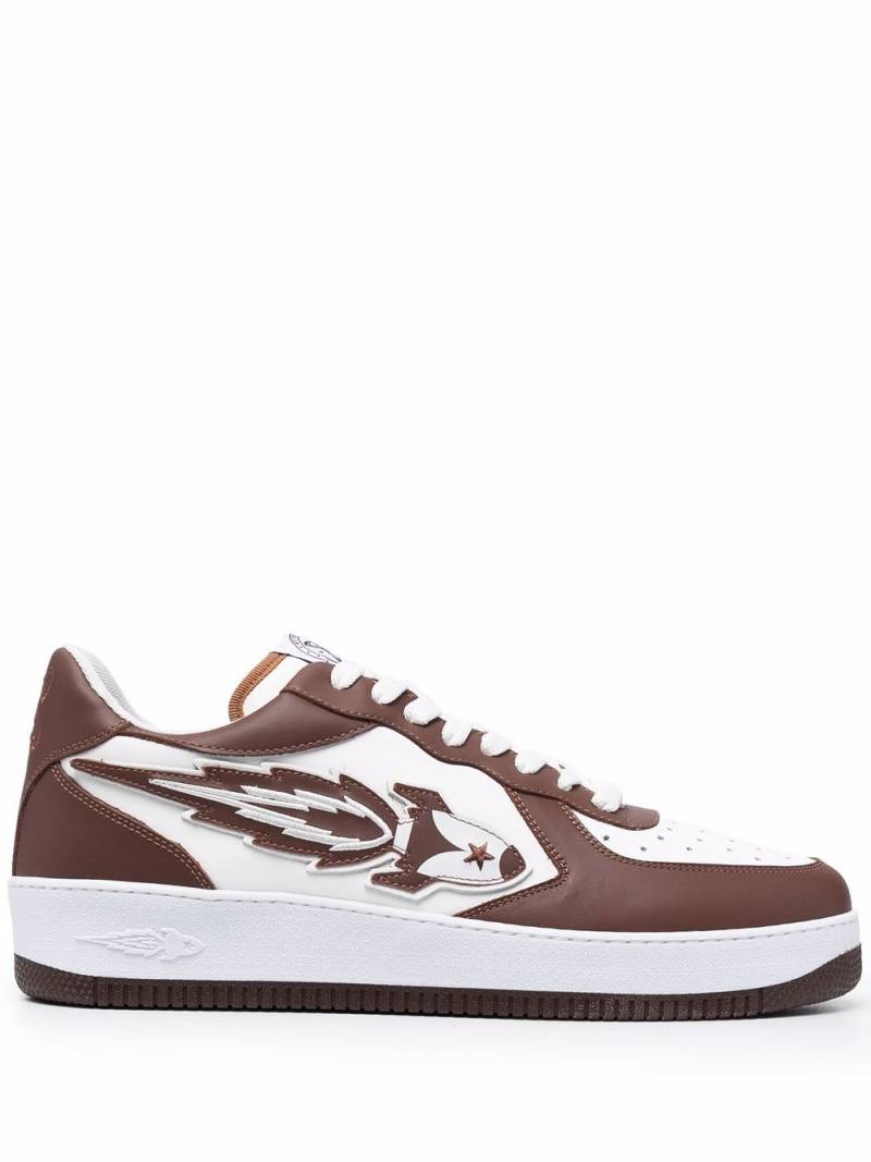 Enterprise Japan colour-block panelled sneakers - Brown von Enterprise Japan