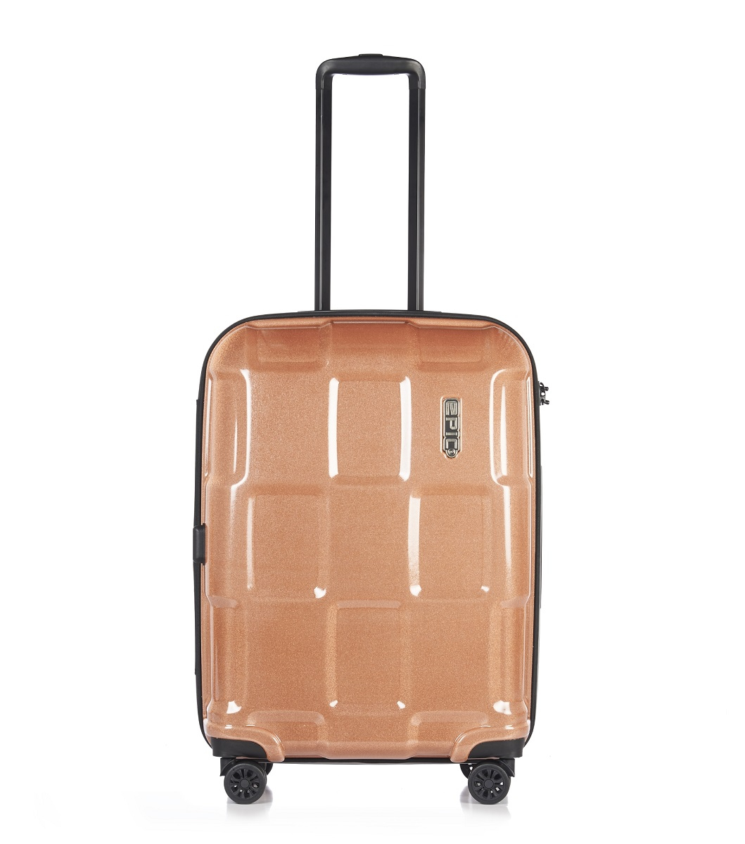 Crate Reflex - 4 Rollen Trolley 66 cm in Rose Copper von Epic