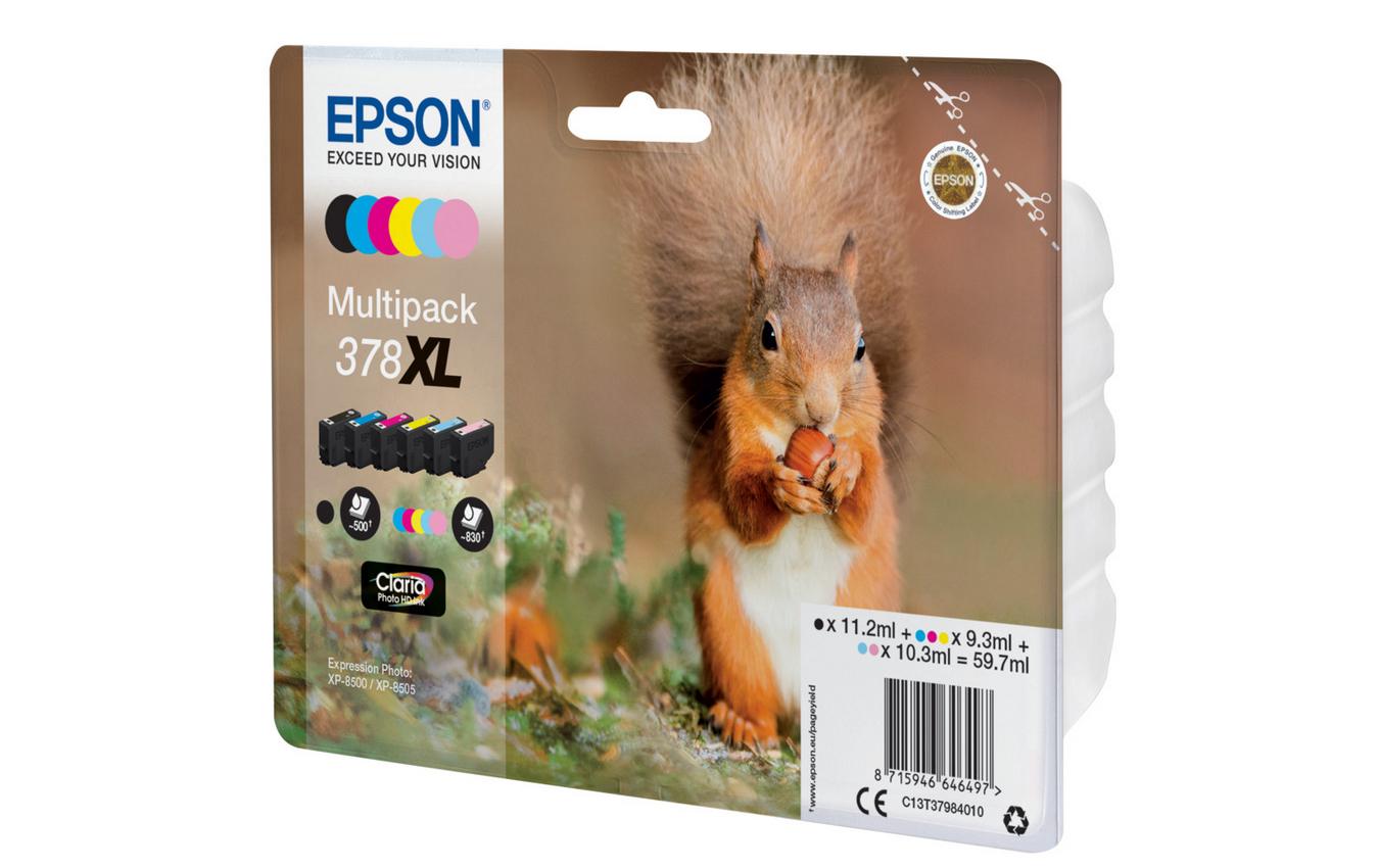 Epson Tintenpatrone »378 XL / C13T37984010«, (6 St.) von Epson