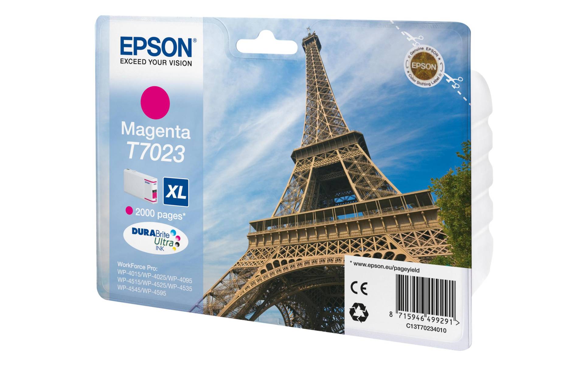 Epson Tintenpatrone »C13T70234010 Magenta« von Epson