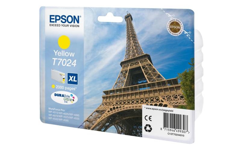 Epson Tintenpatrone »C13T70244010 XL Yellow« von Epson