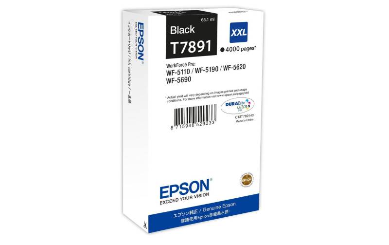 Epson Tintenpatrone »C13T789140 Black« von Epson