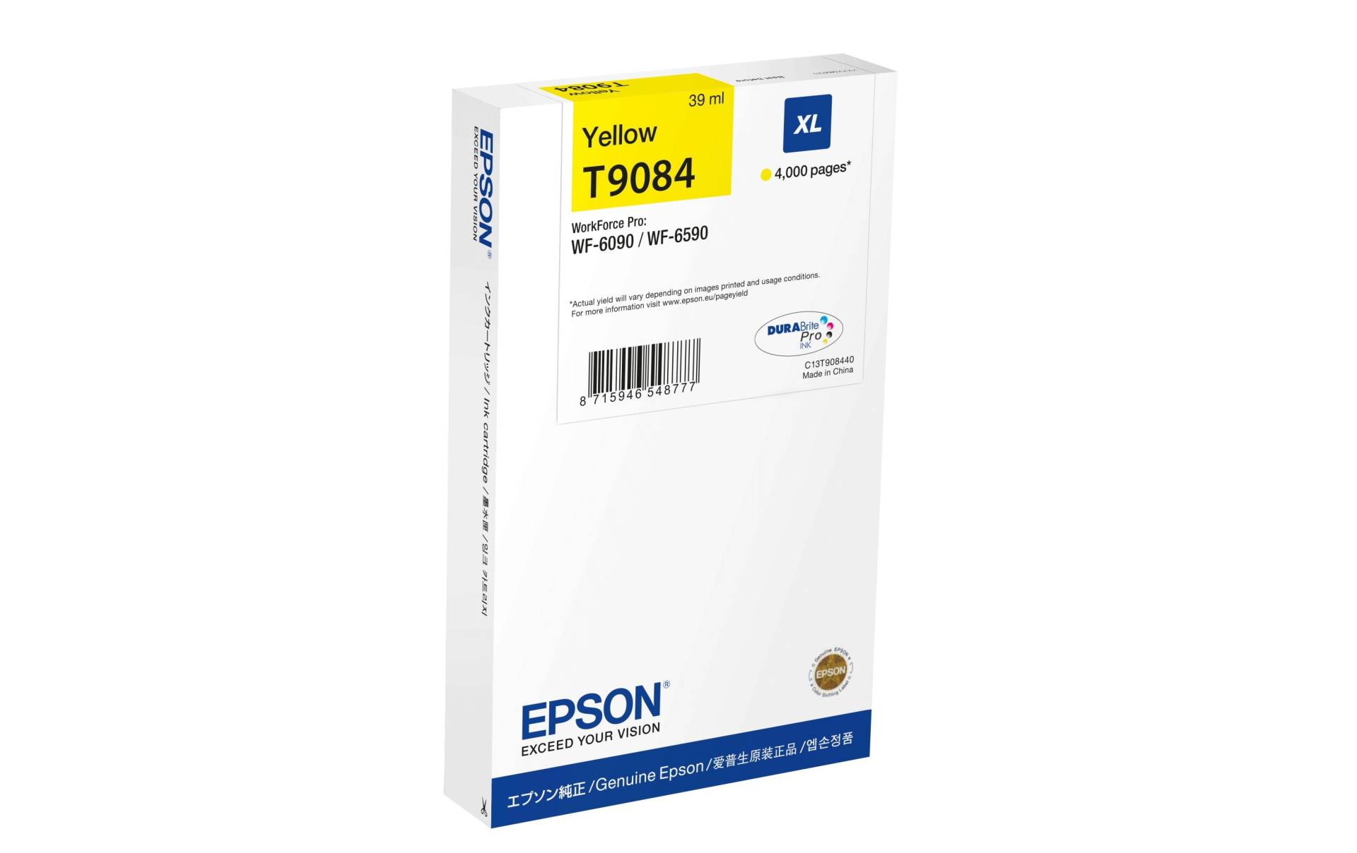 Epson Tintenpatrone »C13T908440 Yellow« von Epson