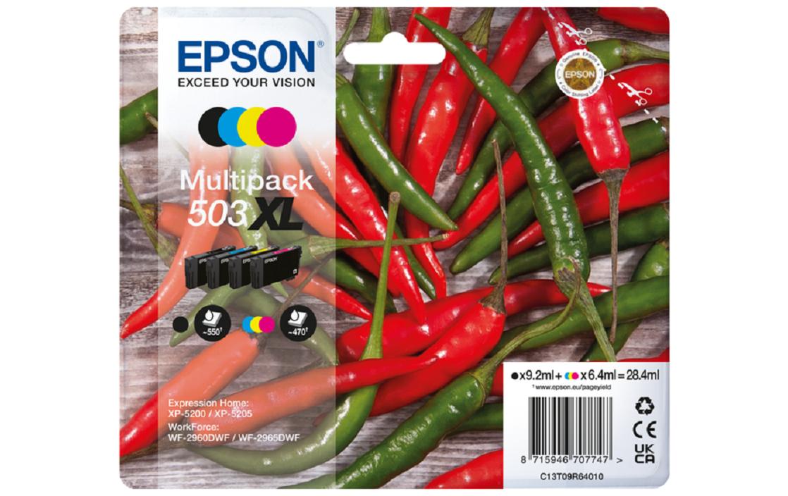 Epson Tintenpatrone »Multipack 503XL Black/Cyan/Magenta/Yellow« von Epson