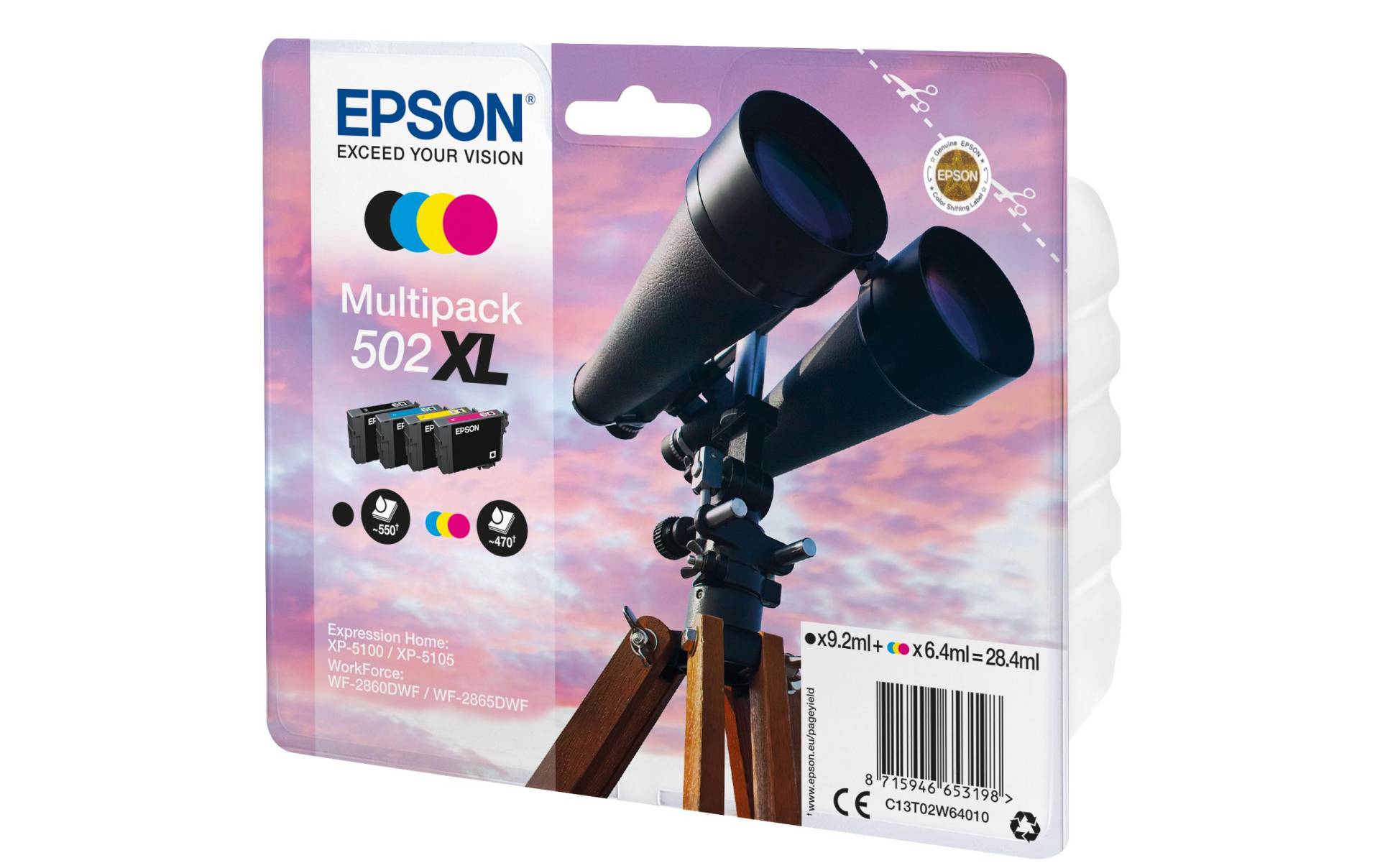 Epson Tonerpatrone »C13T02W64010 XL Bla« von Epson