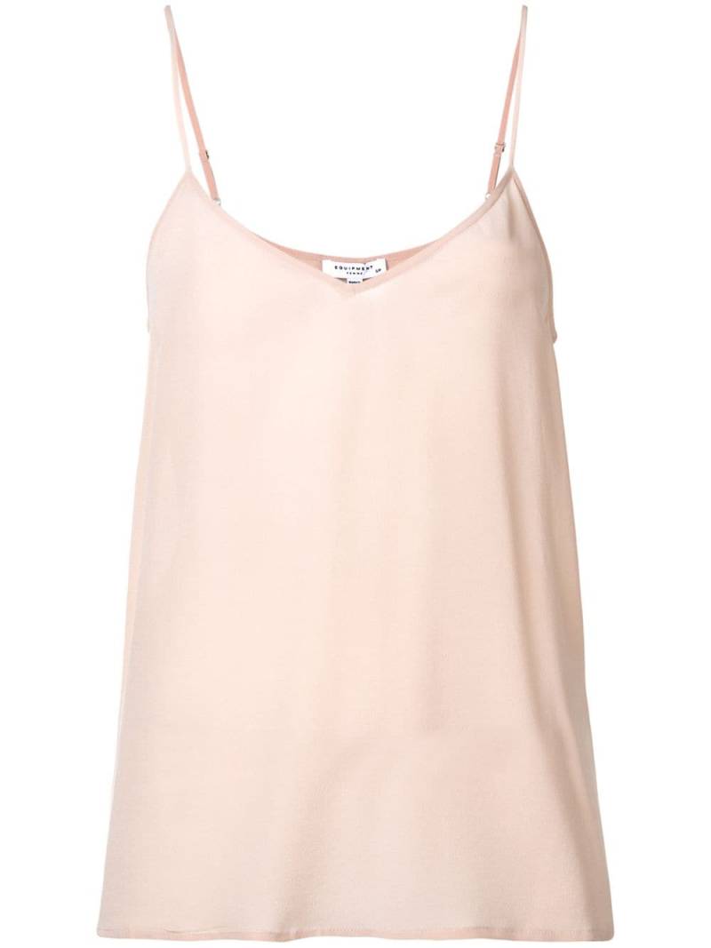 Equipment Layla silk camisole top - Neutrals von Equipment