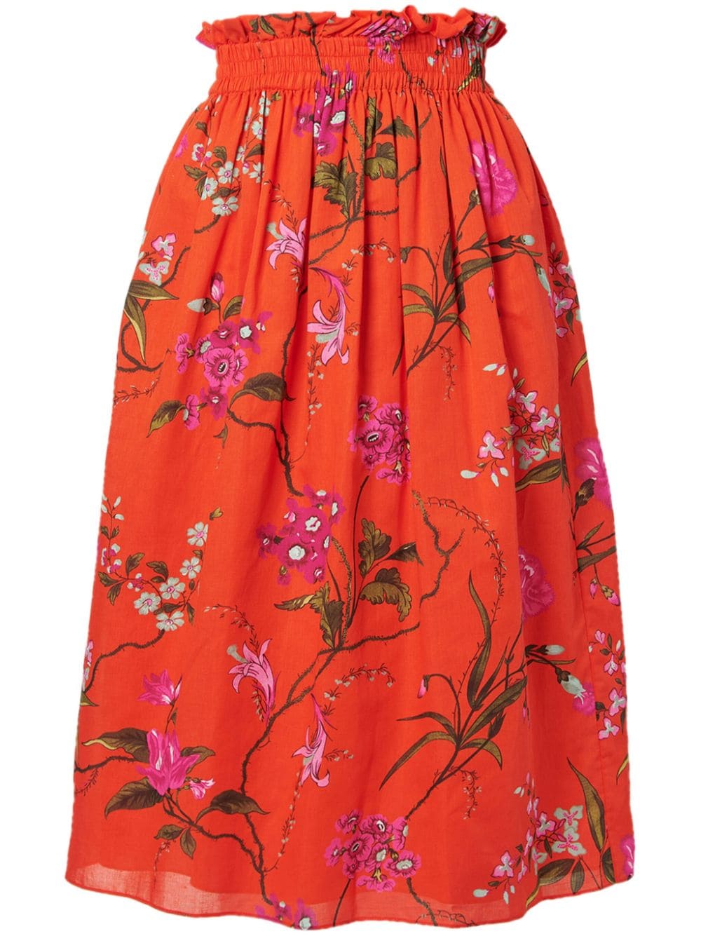 ERDEM floral-print flared skirt von ERDEM