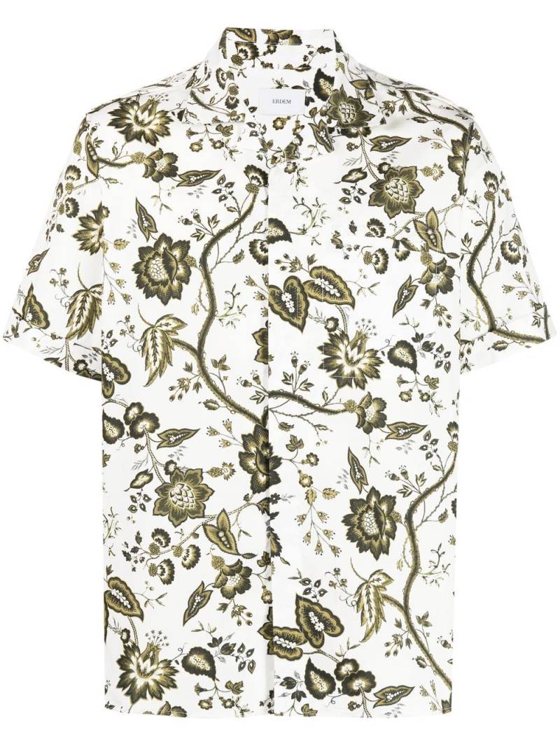 ERDEM floral-print shirt - White von ERDEM