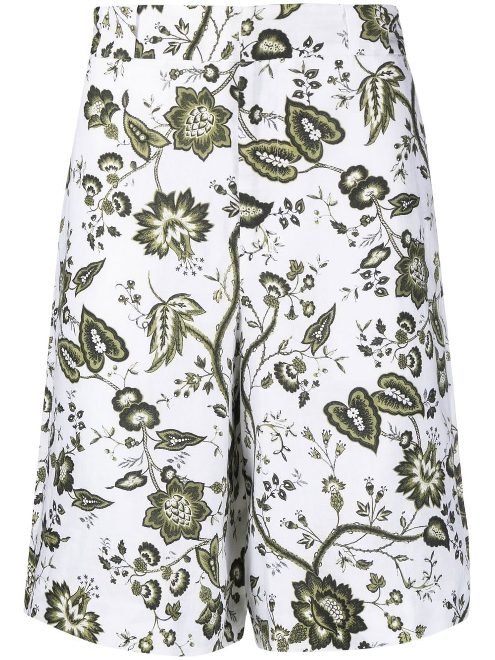 ERDEM floral-print shorts - White von ERDEM