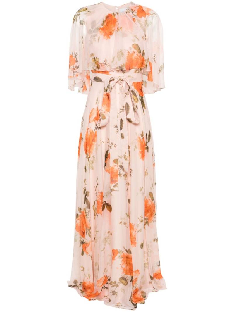 ERDEM floral-print silk maxi dress - Pink von ERDEM