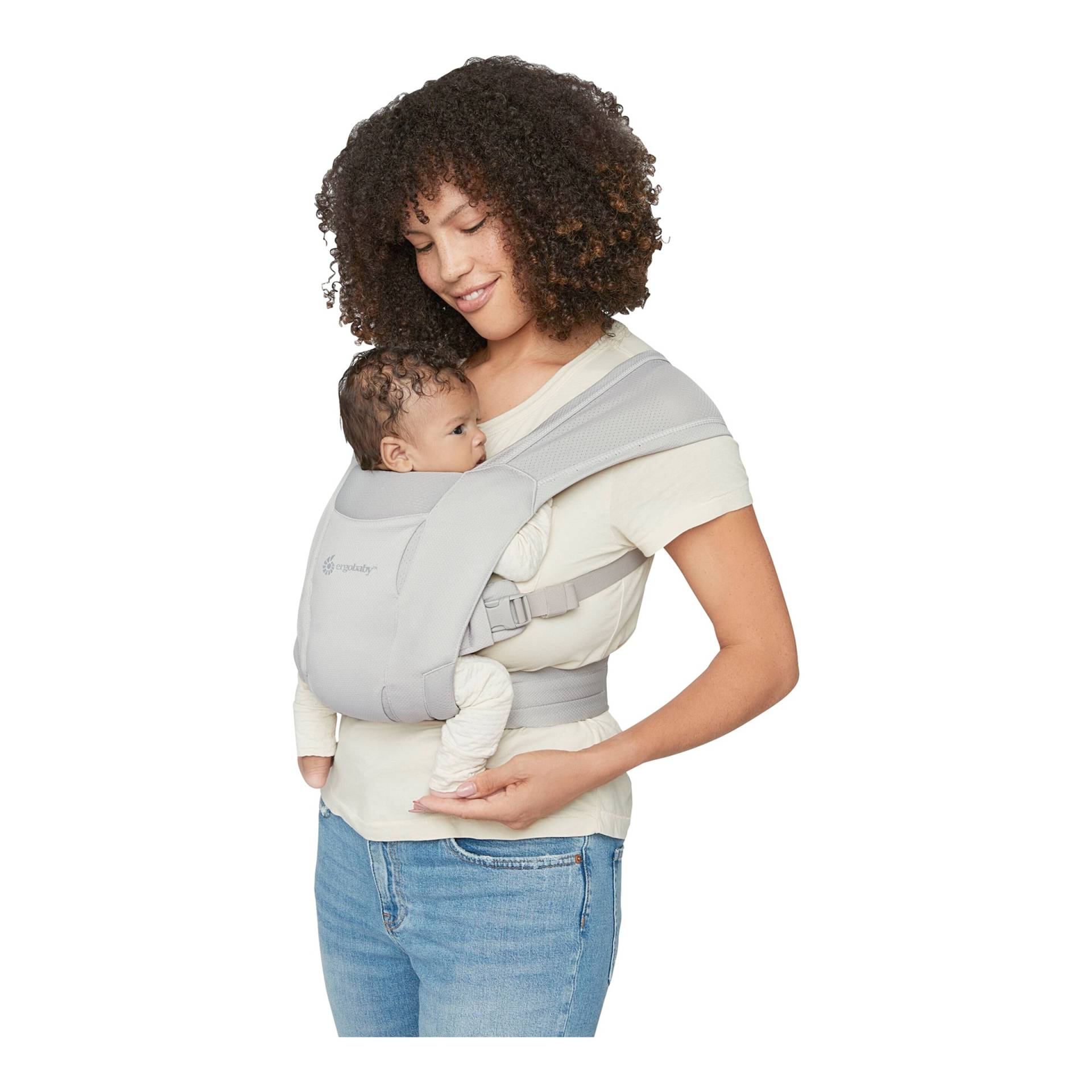 Embrace Soft Air Mesh Babytrage, 3 Tragepositionen von Ergobaby