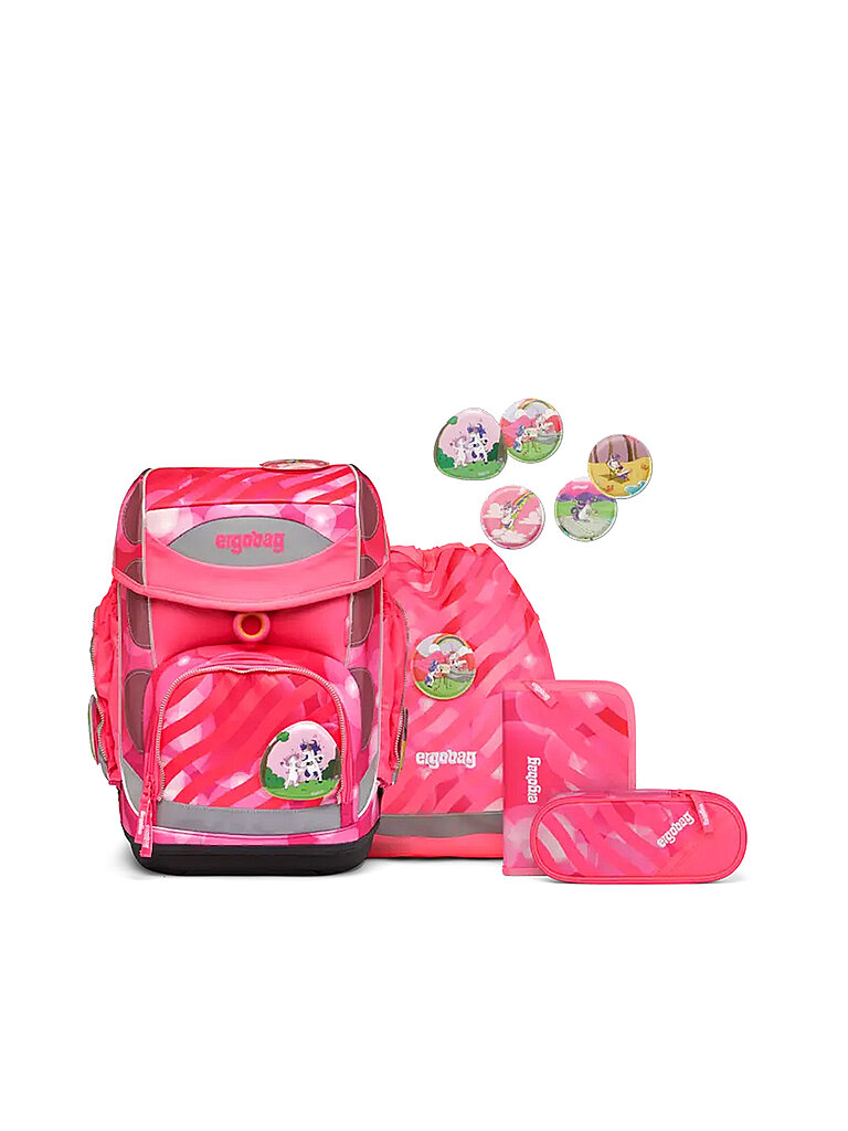 ERGOBAG Schulrucksack-Set 5tlg. Cubo Kunterbuntes Einhorn ERGOBAG Schulrucksack-Set 5tlg. Cubo Kunterbuntes Einhorn von Ergobag
