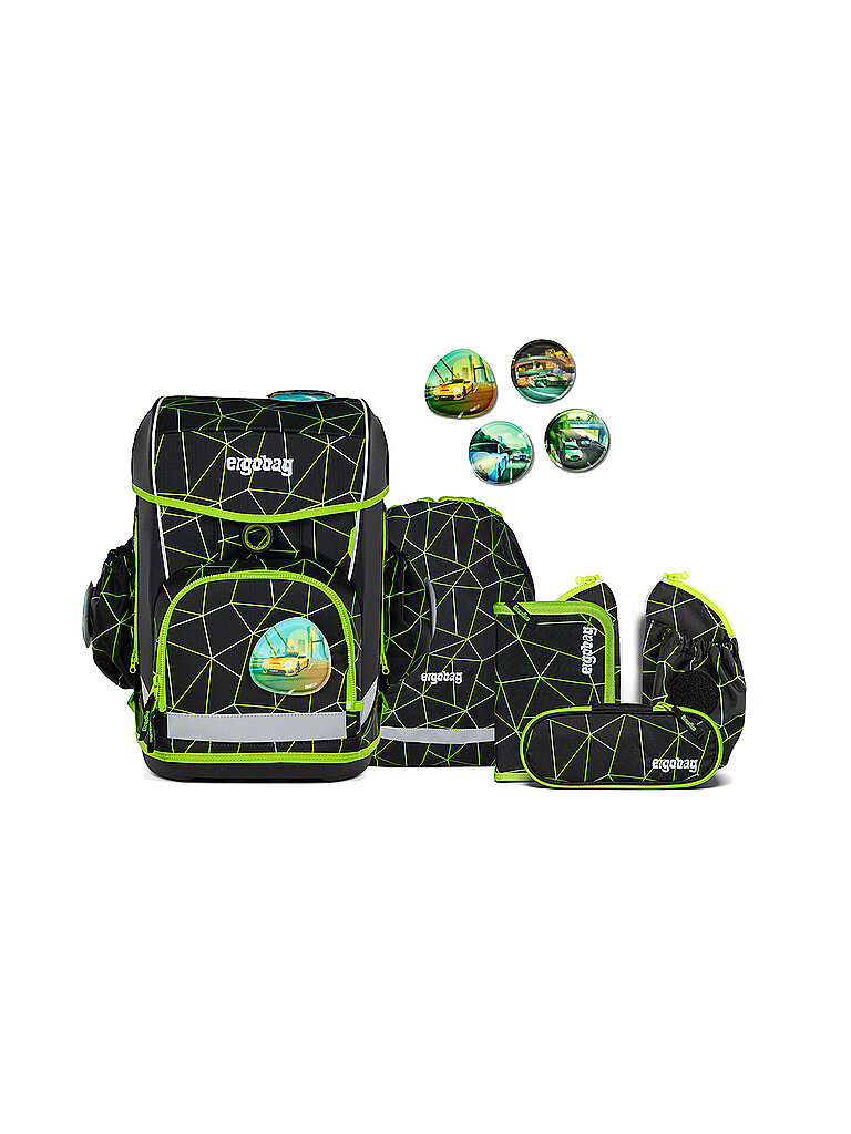 ERGOBAG Schultasche Set 5tlg CUBO LIGHT CyBär Race ERGOBAG Schultasche Set 5tlg CUBO LIGHT CyBär Race von Ergobag