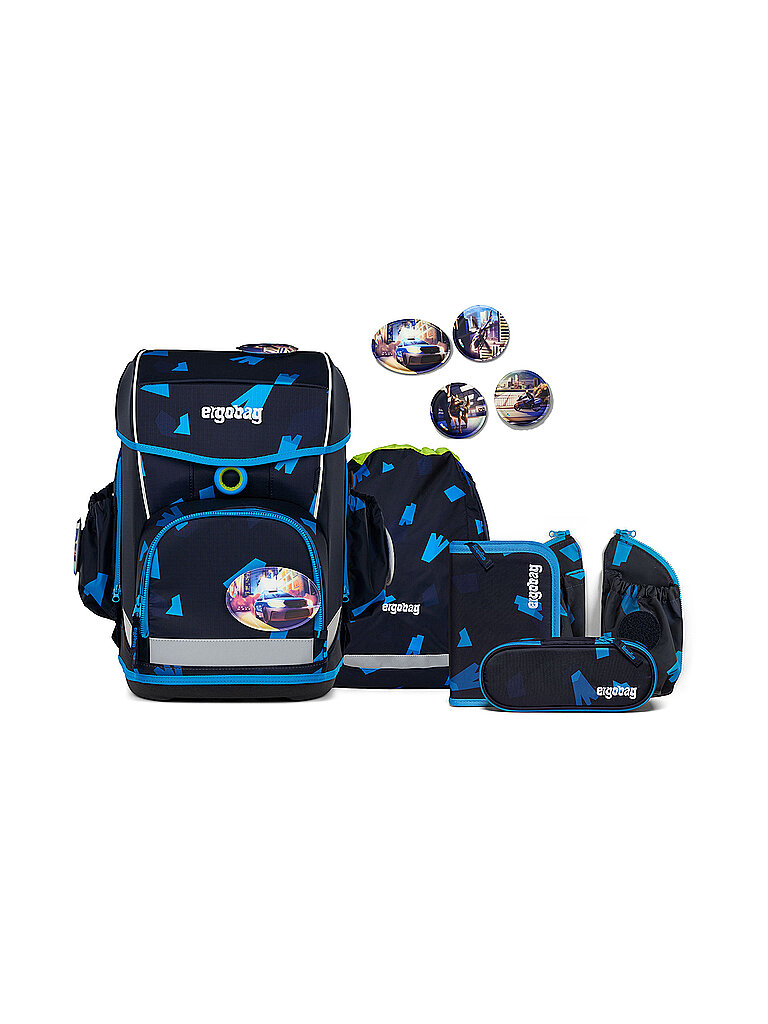 ERGOBAG Schultasche Set 5tlg CUBO LIGHT VerfolgBäerjagd von Ergobag