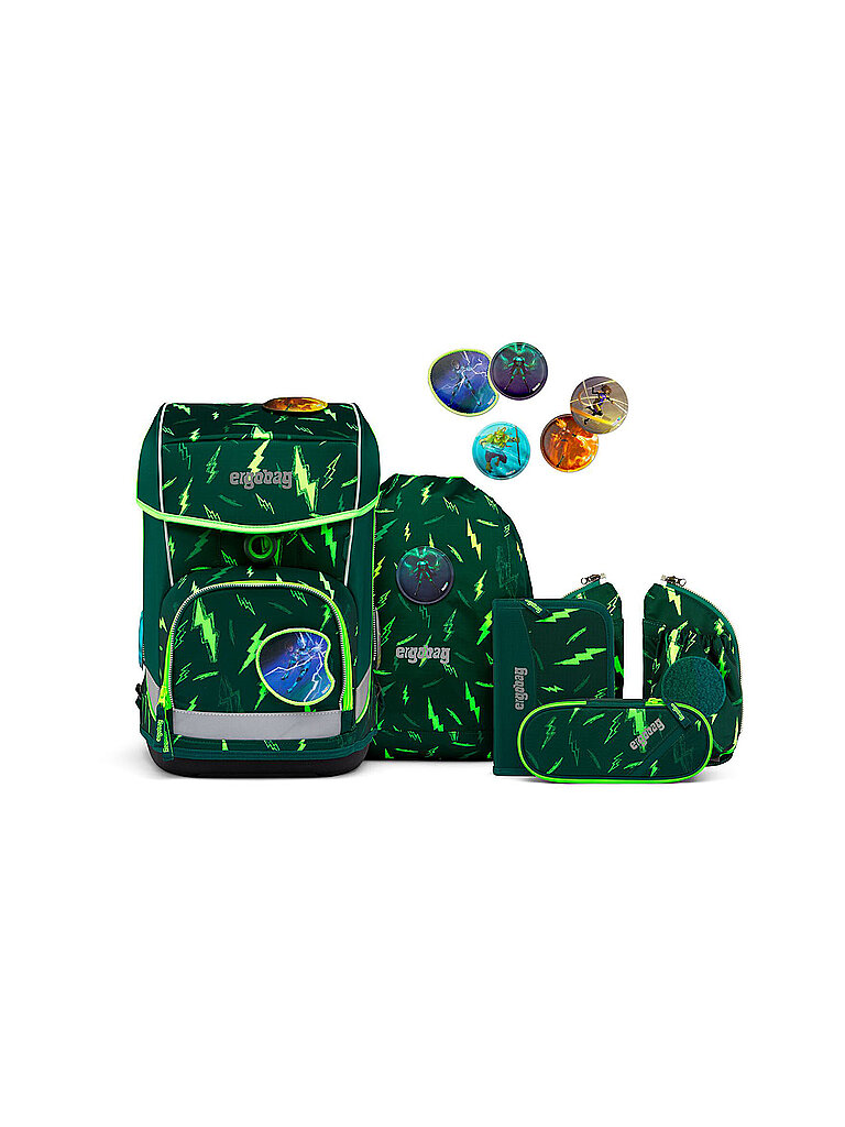 ERGOBAG Schultaschen Set 5-tlg. Cubo Light - Bärtastisch ERGOBAG Schultaschen Set 5-tlg. Cubo Light - Bärtastisch von Ergobag