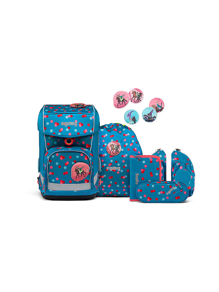 ERGOBAG Schultaschen Set 5-tlg. Cubo Light - VoltiBär ERGOBAG Schultaschen Set 5-tlg. Cubo Light - VoltiBär von Ergobag