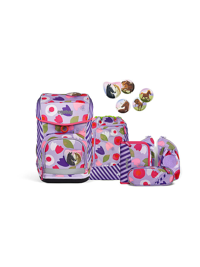 ERGOBAG Schultaschen Set 6tlg CUBO Light - BlütenzauBär ERGOBAG Schultaschen Set 6tlg CUBO Light - BlütenzauBär von Ergobag