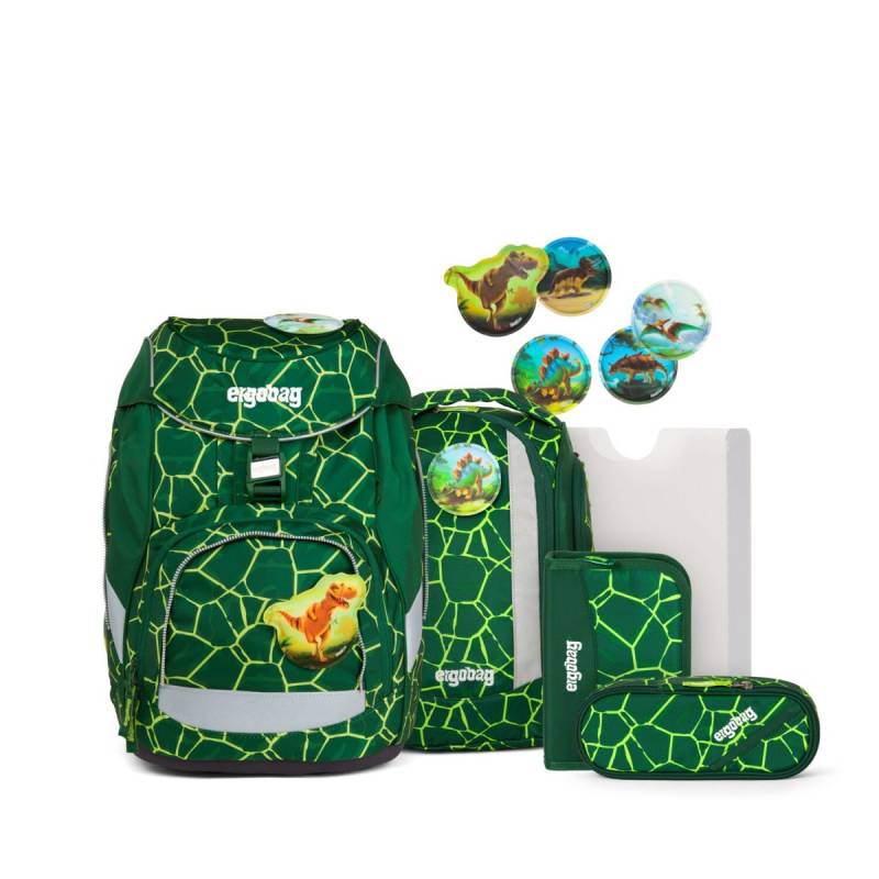 Ergobag Pack - Schulrucksack Set 6-teilig BärRex von Ergobag