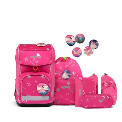Ergobag Schulrucksack Cubo light 5-tlg. Set SternzauBär von Ergobag