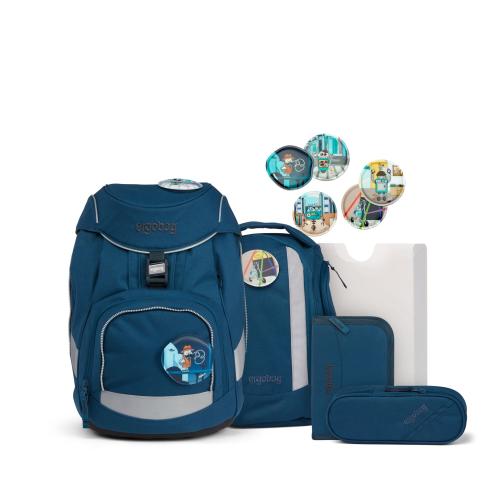 Ergobag Schulrucksack Pack RobotBär, 6-tlg. von Ergobag