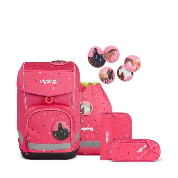 Ergobag - Schultornister-Set, 5-teilig, 28X25X40CM, Rosa von Ergobag