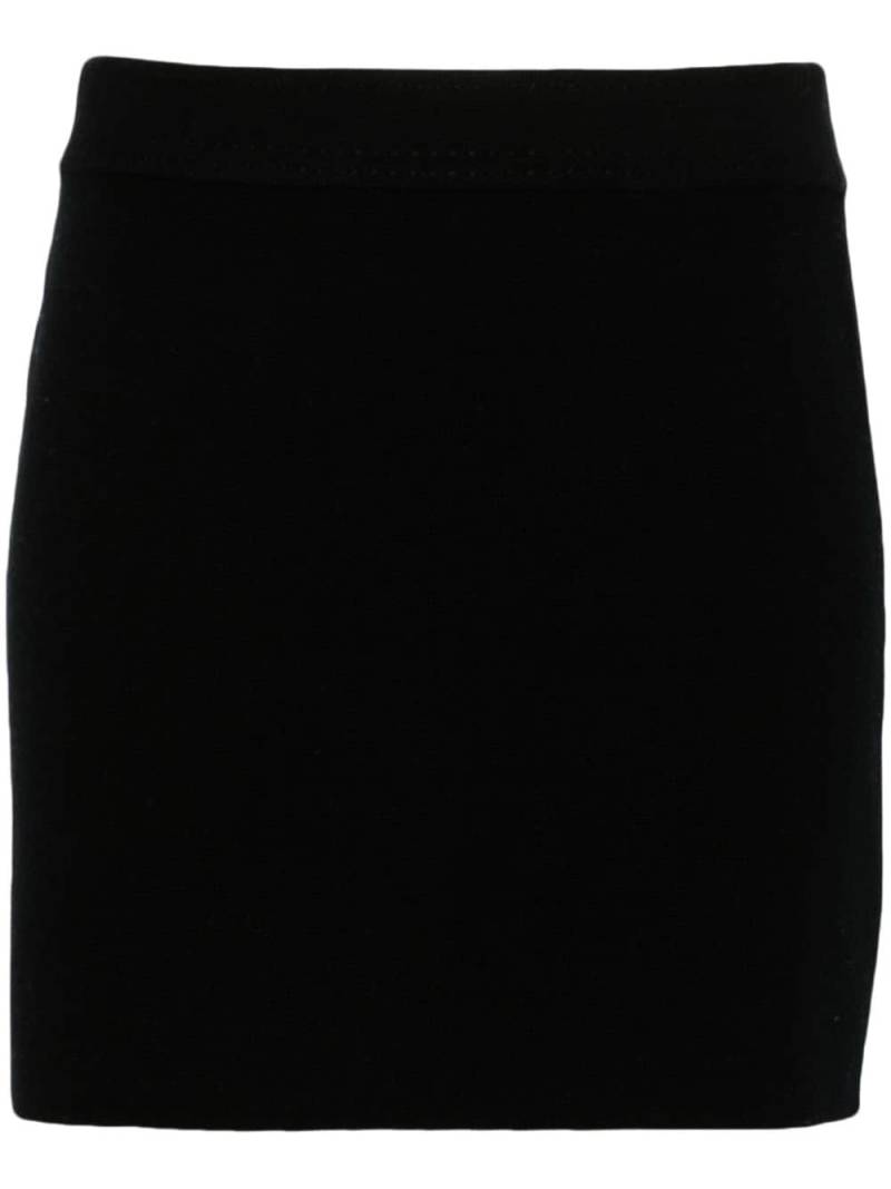 Eric Bompard Milano mini skirt - Black von Eric Bompard