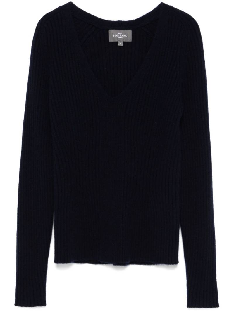 Eric Bompard V-neck sweater - Blue von Eric Bompard