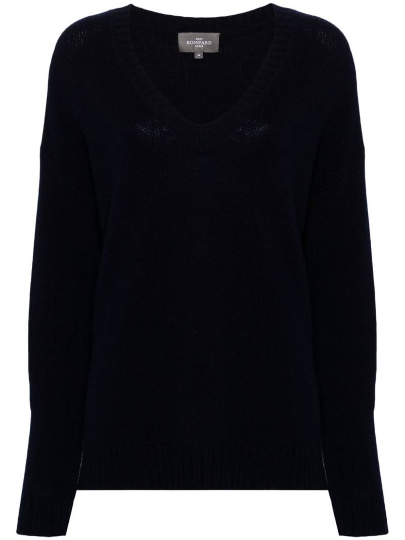 Eric Bompard V-neck sweater - Blue von Eric Bompard