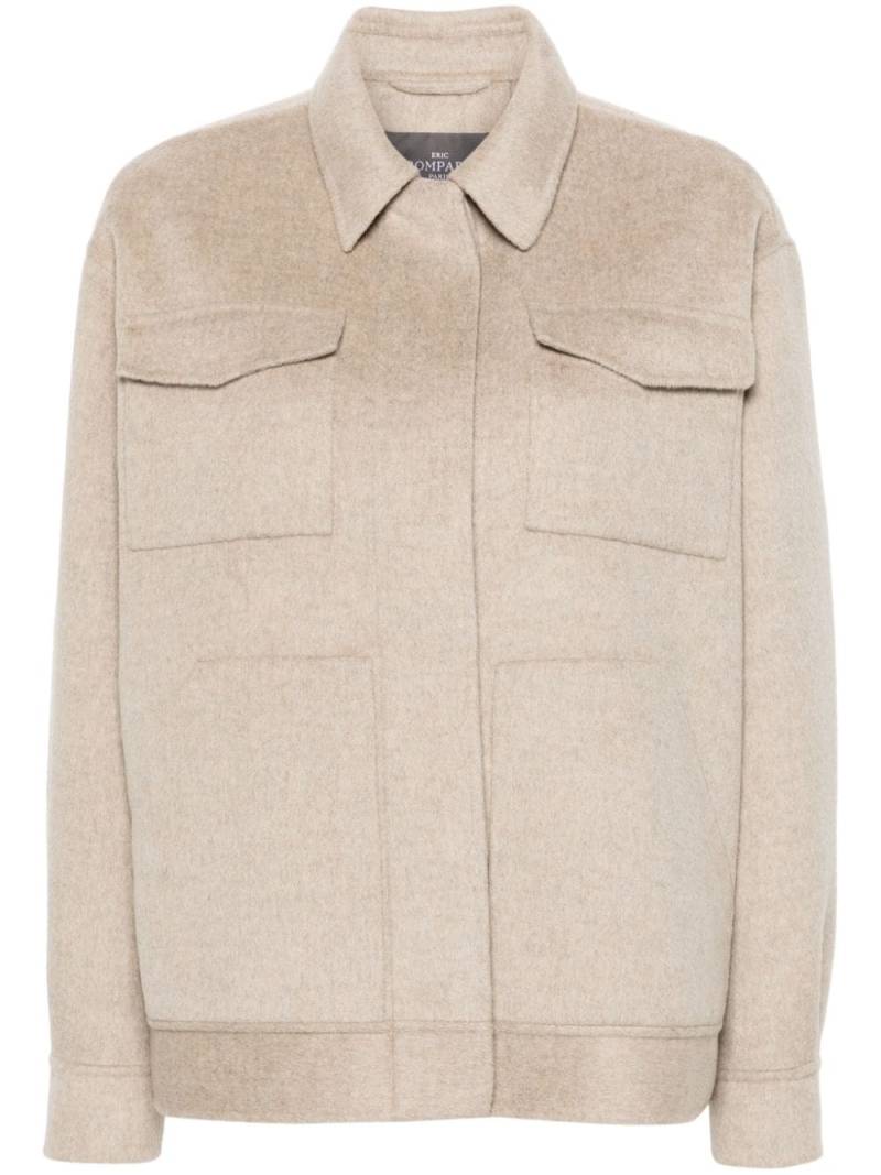 Eric Bompard brushed-finish jacket - Neutrals von Eric Bompard