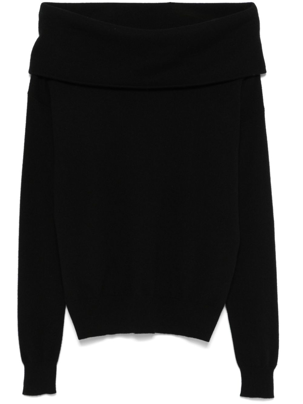 Eric Bompard cowl-neck sweater - Black von Eric Bompard