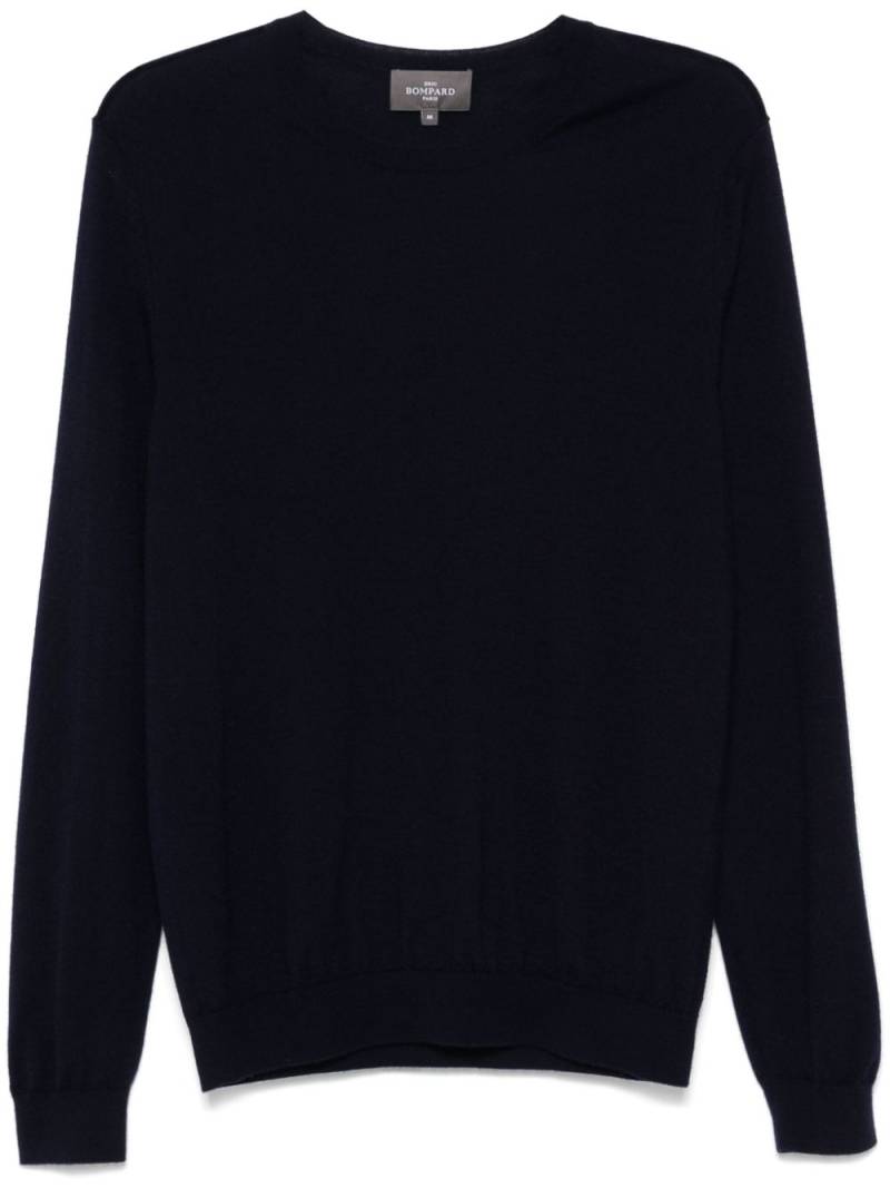 Eric Bompard extrafine round neck sweater - Blue von Eric Bompard