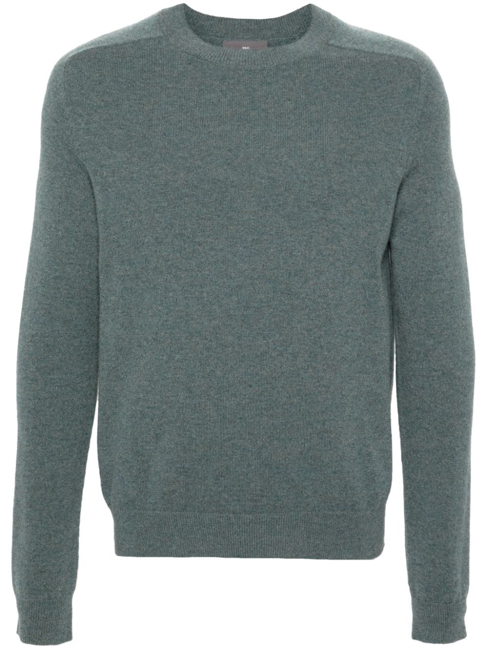 Eric Bompard hammer-sleeved crew-neck sweater - Green von Eric Bompard