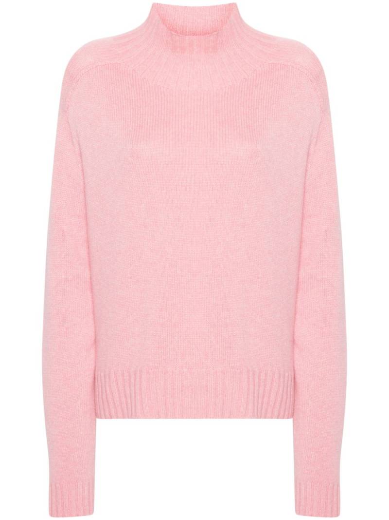 Eric Bompard hammer-sleeve high-neck sweater - Pink von Eric Bompard