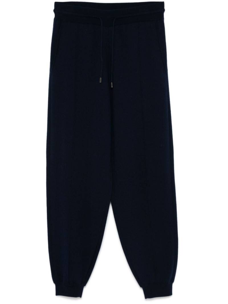 Eric Bompard monogram track pants - Blue von Eric Bompard