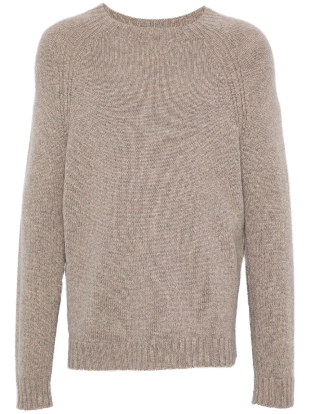 Eric Bompard raglan-sleeves crew-neck sweater - Neutrals von Eric Bompard