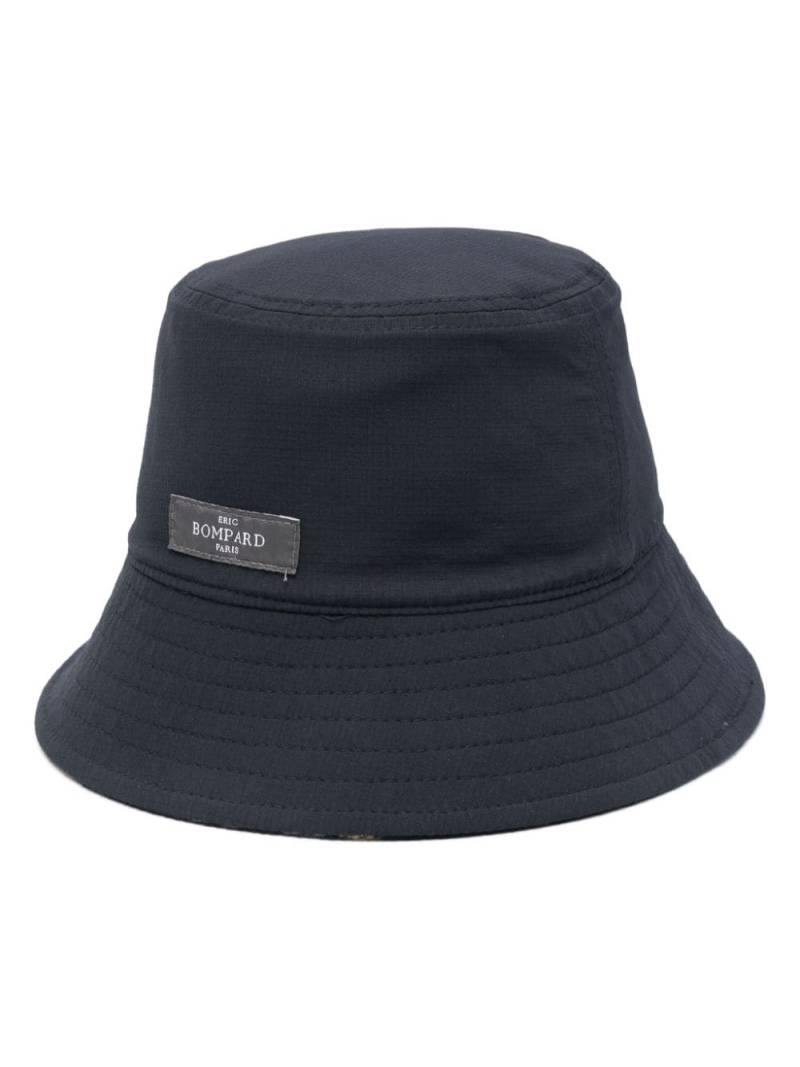 Eric Bompard reversible bucket hat - Blue von Eric Bompard