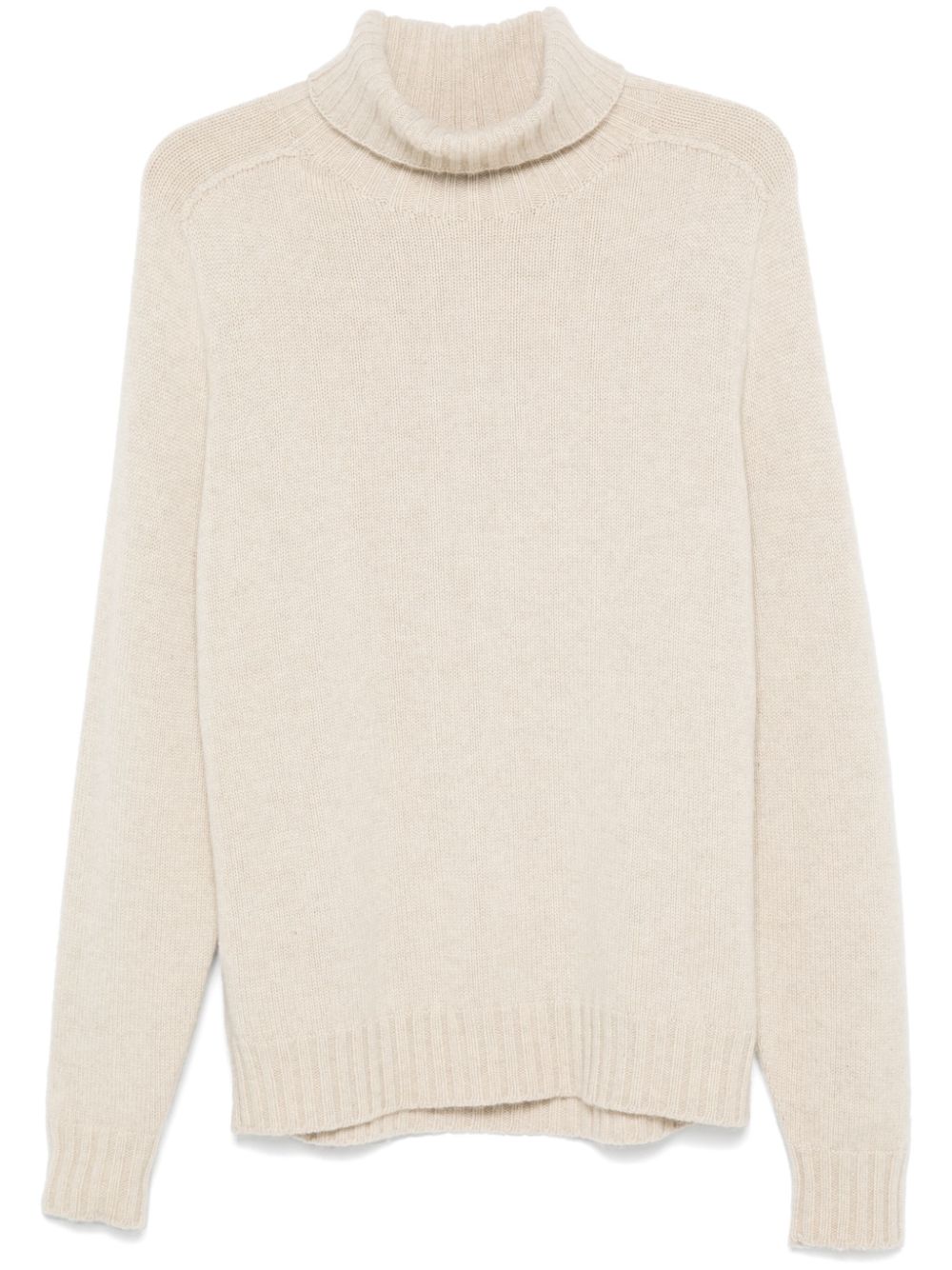 Eric Bompard roll-neck hammer-sleeve sweater - Neutrals von Eric Bompard