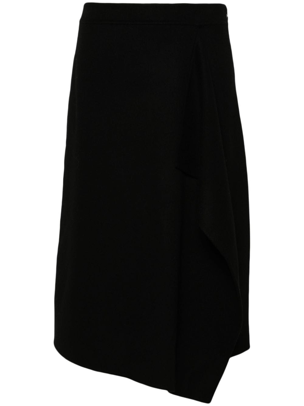 Eric Bompard wrap skirt - Black von Eric Bompard