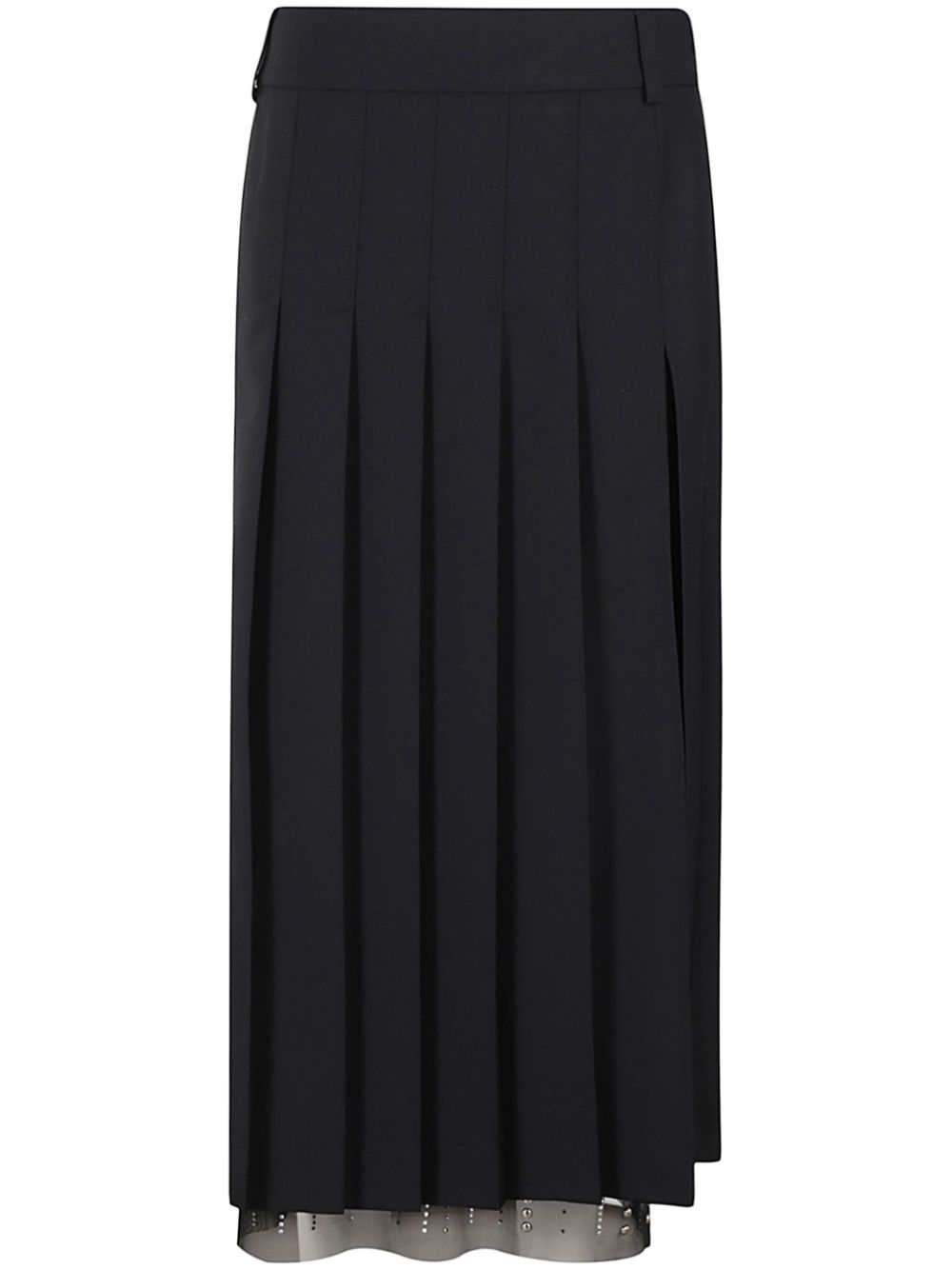 Erika Cavallini Cecilia midi skirt - Black von Erika Cavallini