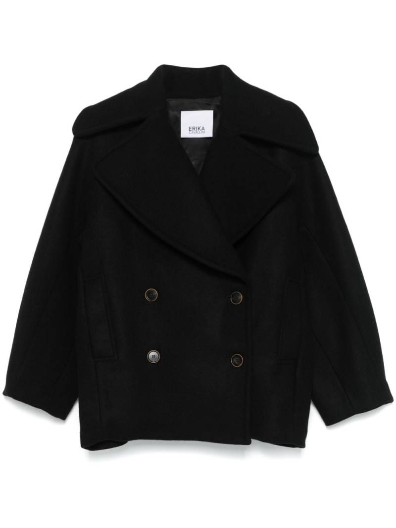 Erika Cavallini double-breasted jacket - Black von Erika Cavallini