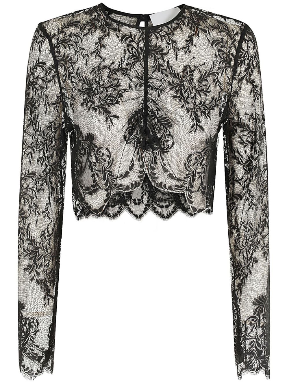 Erika Cavallini lace blouse - Black