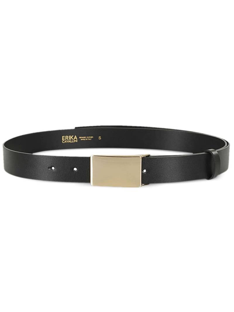 Erika Cavallini leather belt - Black von Erika Cavallini