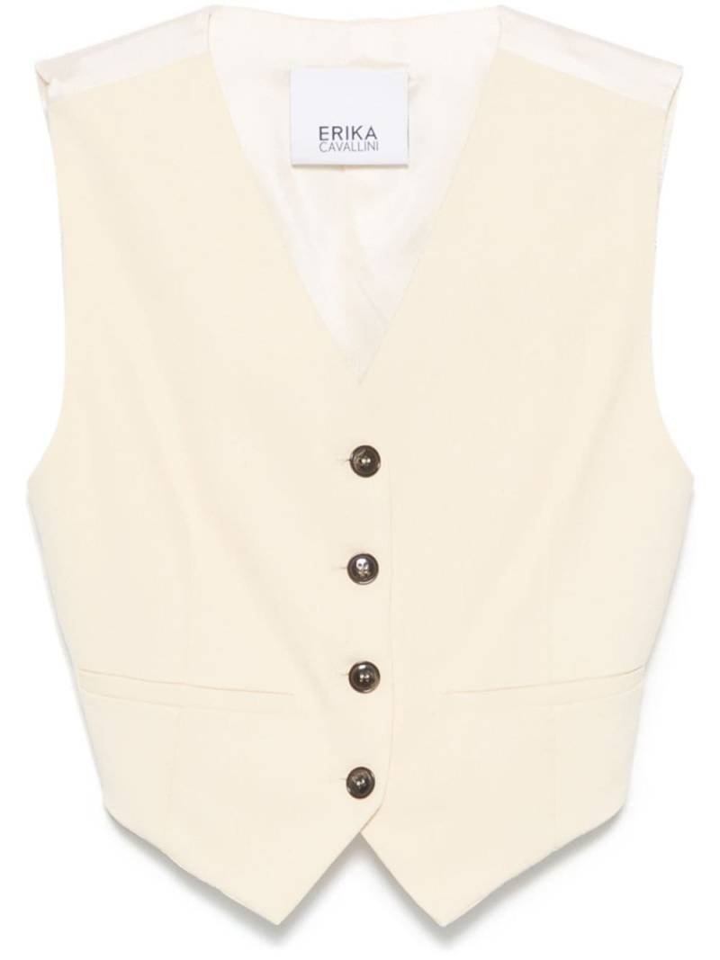 Erika Cavallini panelled waistcoat - Neutrals von Erika Cavallini