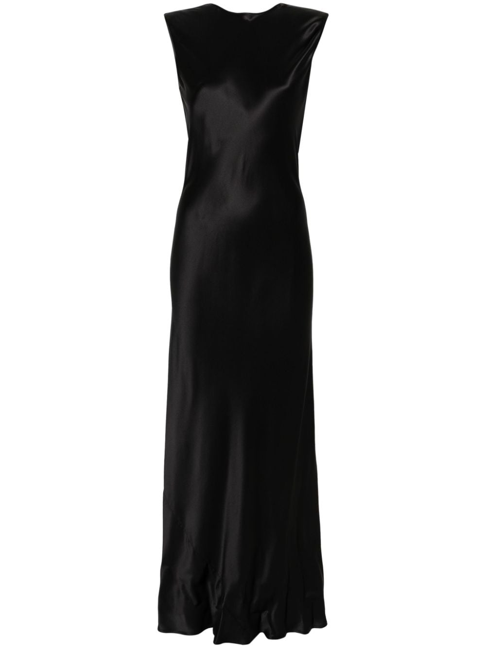 Erika Cavallini silk maxi dress - Black von Erika Cavallini