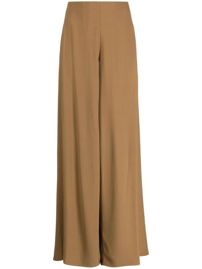 Erika Cavallini split-leg loose trousers - Brown von Erika Cavallini