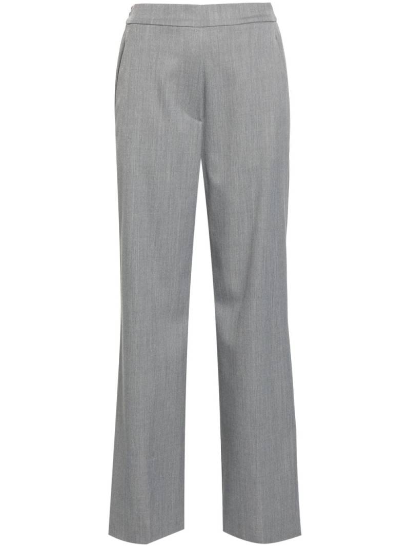 Erika Cavallini straight-leg trousers - Grey von Erika Cavallini